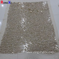RXF1068 Multifunctional matt Customized Sequin Fabric